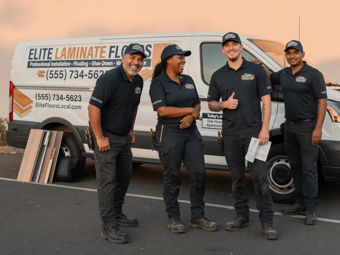 Laminate flooring installation company in Utica, OH